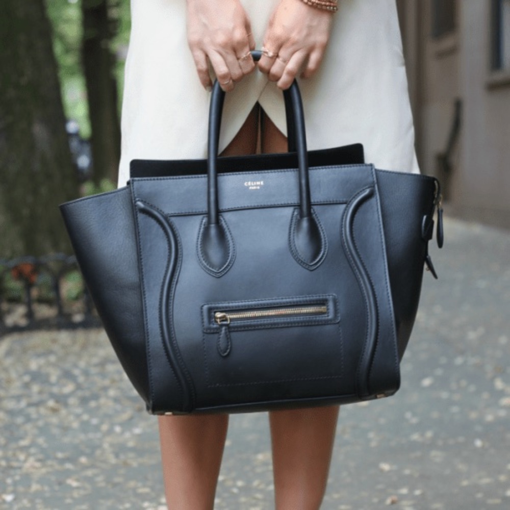 Celine smooth calfskin luggage